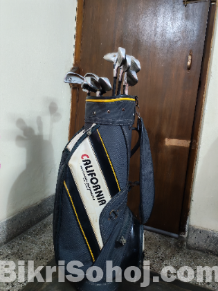 Golf set with bag and Brand new PGM Golf Shoe