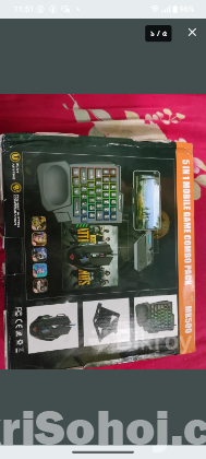 5 in 1 mobile gaming combo