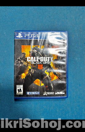 CD for call of duty in PS4