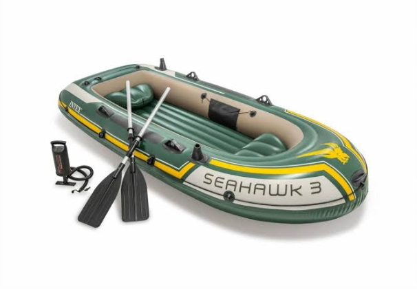 Intex Seahawk 3 Air Boat 360kg Load Capacity