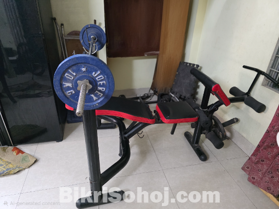 multifunctional Situp And Chest Press Bench