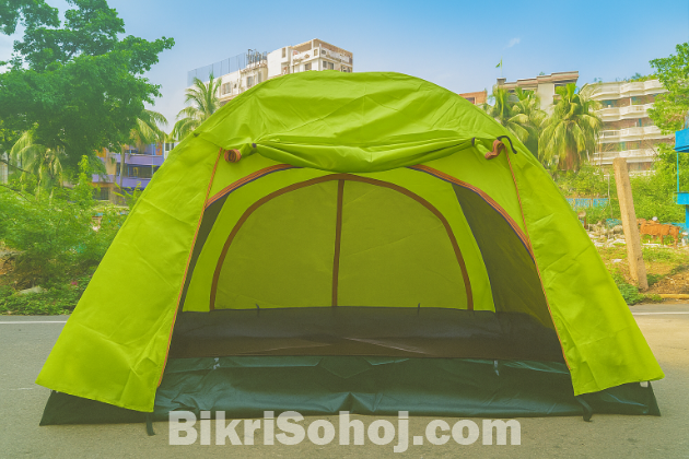Double Layer Outdoor Camping Tent 2-3 Person
