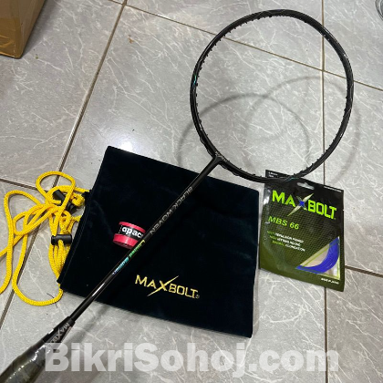 maXbolt Black Woven Limited edition, Badminton reket