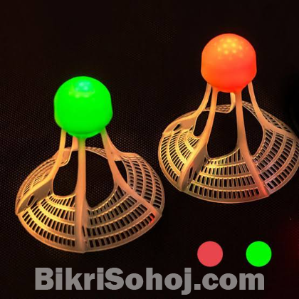 রঙিন আলোকিত শাটলকক + আউটডোর খেলার প্রভণতা