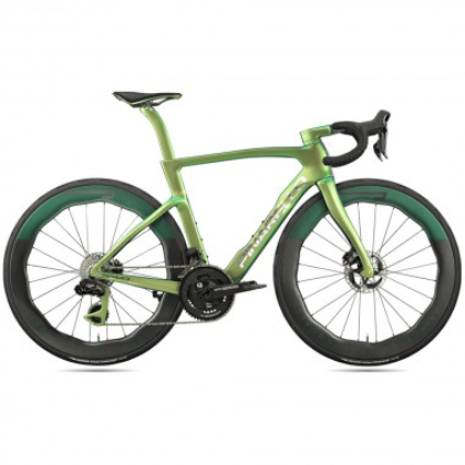 Pinarello Dura Ace Di2 SRM Crankset Luxter Green 1k