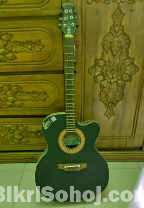 signature guitar full black