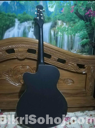 signature guitar full black