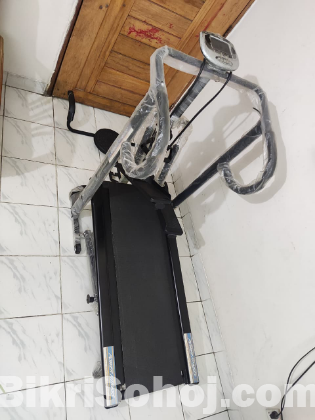 Power Fitness 4-in-1 Multi-Functional Manual Treadmill