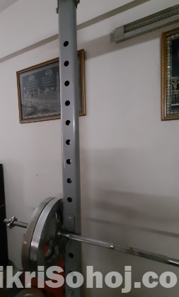 Powerrack with pull-up bar gym equipment