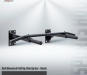 Wall Mounted Pull Up Bar Black