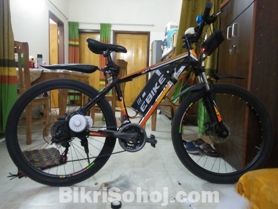 Modified electric bicycle