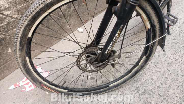 Gear bicycle aluminium body
