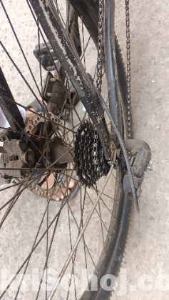Gear bicycle aluminium body