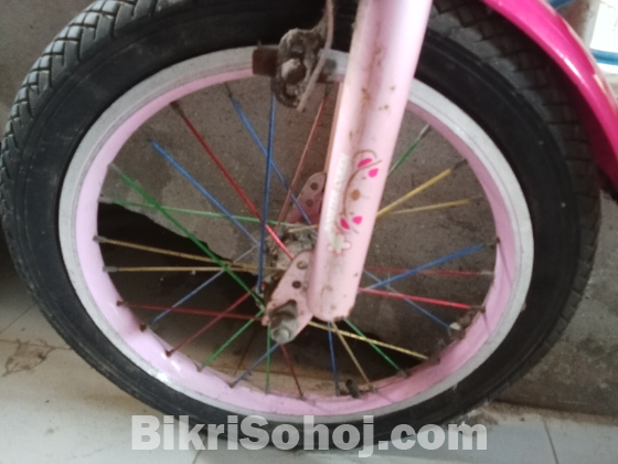 Girl cycle