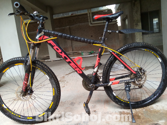 Foxter 26 Inch Aluminum body হাইড্রলিক গিয়ার সাইকেল