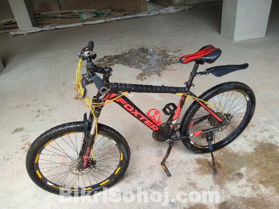 Foxter 26 Inch Aluminum body হাইড্রলিক গিয়ার সাইকেল