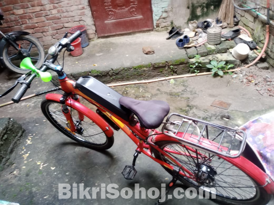 Bicycles with Motor & Lithium Ion batteries