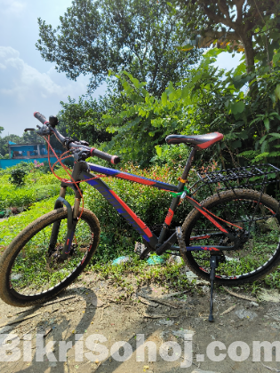 24 size aluminium cycle. almost new