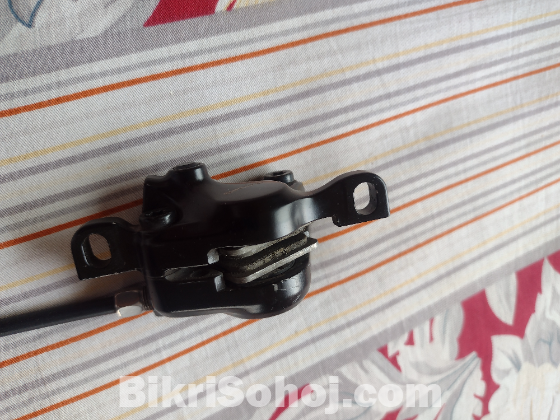 Shimano oil break caliper with Cali pad