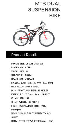 Duronto Gladiator Bicycle