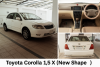 Toyota Corolla 1.5 X (New Shape) – 2004 / Reg. 2011