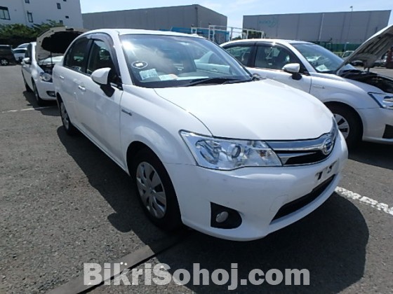 TOYOTA AXIO G LTD HYBRID WHITE 2014