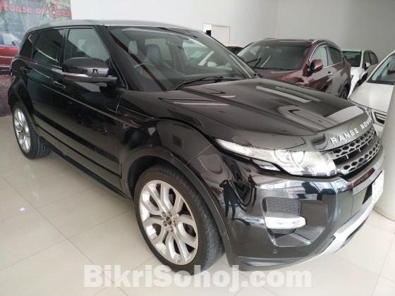 `RANGE ROVER EVOQUE Si4 BLACK 2012 REG 2`013