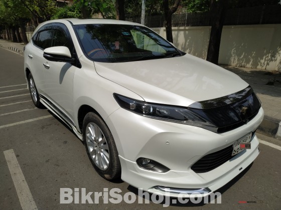 TOYOTA HARRIER ADVANCE PREMIUM NON-HYBRID PEARL 2014/2015