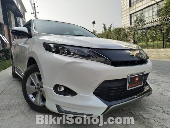 TOYOTA HARRIER PREMIUM NON-HYBRID PEARL 2014