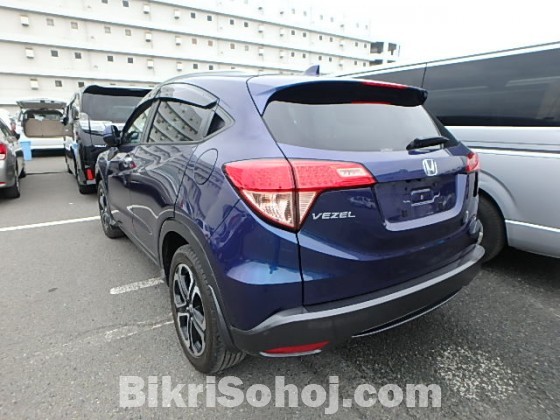 HONDA VEZEL S NON-HYBRID DEEP BLUE 2014