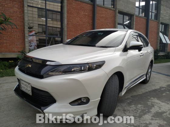 TOYOTA HARRIER PREMIUM NON-HYBRID PEARL 2014