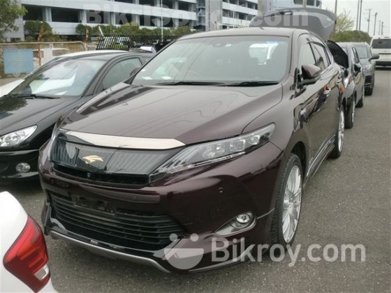 Toyota Harrier pre ad pack 2014