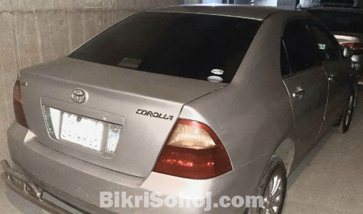 Toyota Corolla X New shap