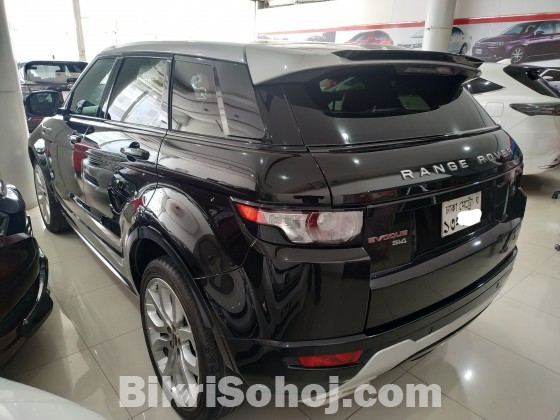 `RANGE ROVER EVOQUE Si4 BLACK 2012 REG 2`013