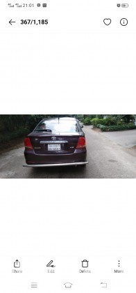 Toyota Allion 2004, Reg 2007