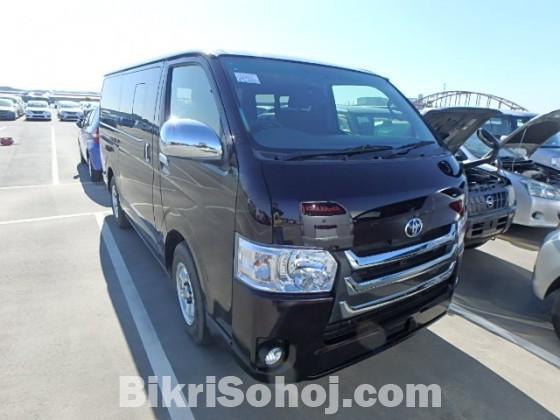 TOYOTA HIACE SUPER GL RED WINE 2014