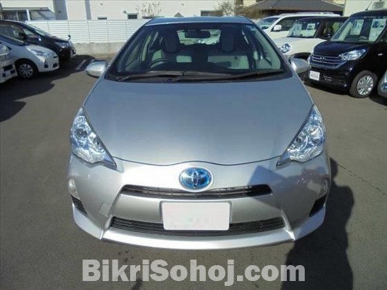 TOYOTA AQUA L (KEY) SILVER 2014