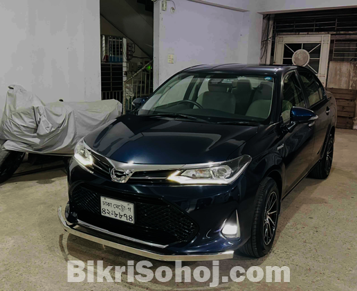 Toyota Axio Hybrid Blue 2015 Convert WXB