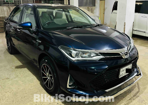 Toyota Axio Hybrid Blue 2015 Convert WXB