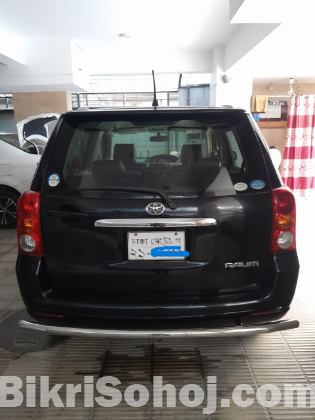 Toyota Raum, 1496 cc, model 2004, registration 2008.