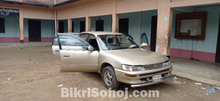 Toyota corola LX100 Model: 1994 Reg: 1999